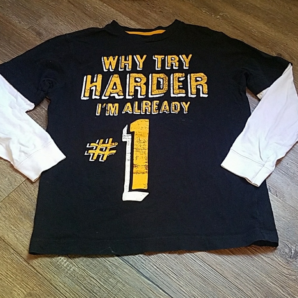 Boys long sleeve size 8